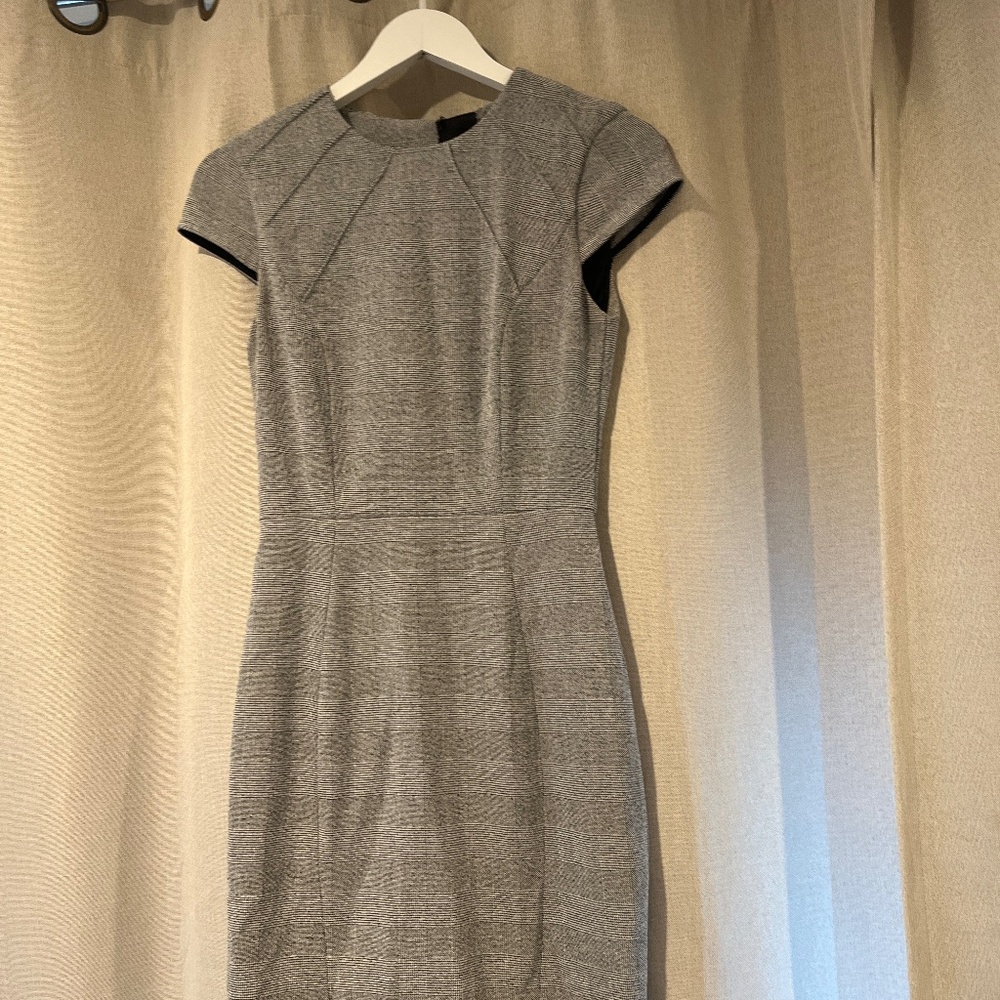 Gray work dress